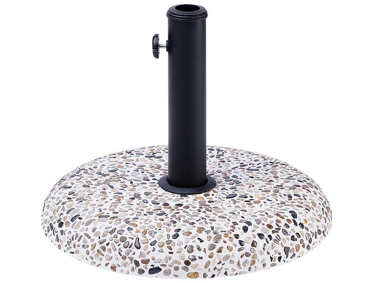 Base in cemento per ombrellone con effetto pietra ⌀ 47 cm CEVO_719153