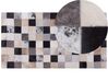 Cowhide Area Rug 80 x 150 cm Brown RIZE_213097