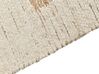 Teppich Baumwolle / Jute beige 300 x 400 cm geometrisches Muster Kurzflor ZIARAT_869785