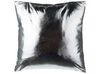 Set of 2 Sequin Cushions 45 x 45 cm Silver ASTER_770168