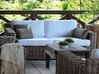 Sofa ogrodowa rattanowa naturalna ARDEA_884450