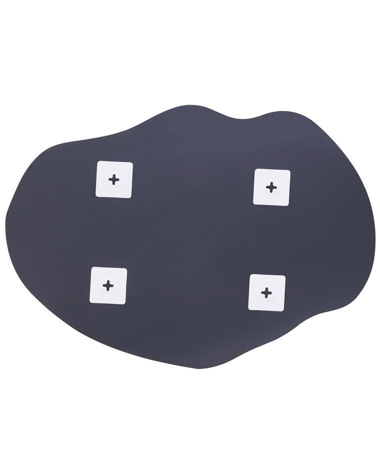 Wall Mirror 50 x 70 cm Silver FALAISE Beliani.co.uk