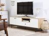 TV-Möbel heller Holzfarbton / weiß 163 x 40 x 50 cm ITACA_792286