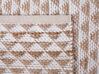 Bavlnený koberec 140 x 200 cm béžový TUNCELI_674863