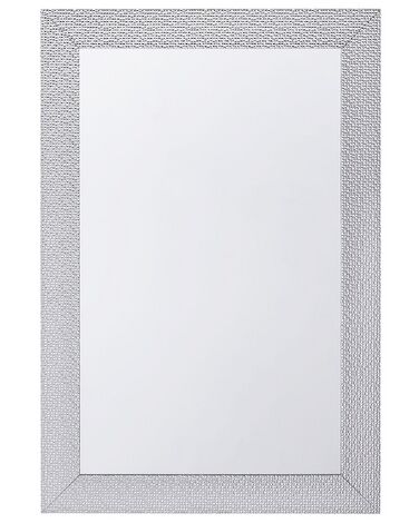 Specchio da parete in color argento 61 x 91 cm MERVENT