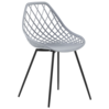 Set of 2 Dining Chairs Grey CANTON_775145