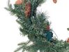 Pre-Lit Christmas Wreath ⌀ 60 cm Green KAMERUN_881178