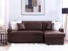 Set of 2 Faux Fur Cushions 45 x 45 cm Beige DAISY_780132