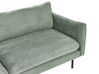 Conjunto de sofás 5 lugares com repousa-pés em tecido verde claro VINTERBRO_906812