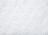 Manta de poliéster blanco crema 200 x 220 cm KANDILLI_787309