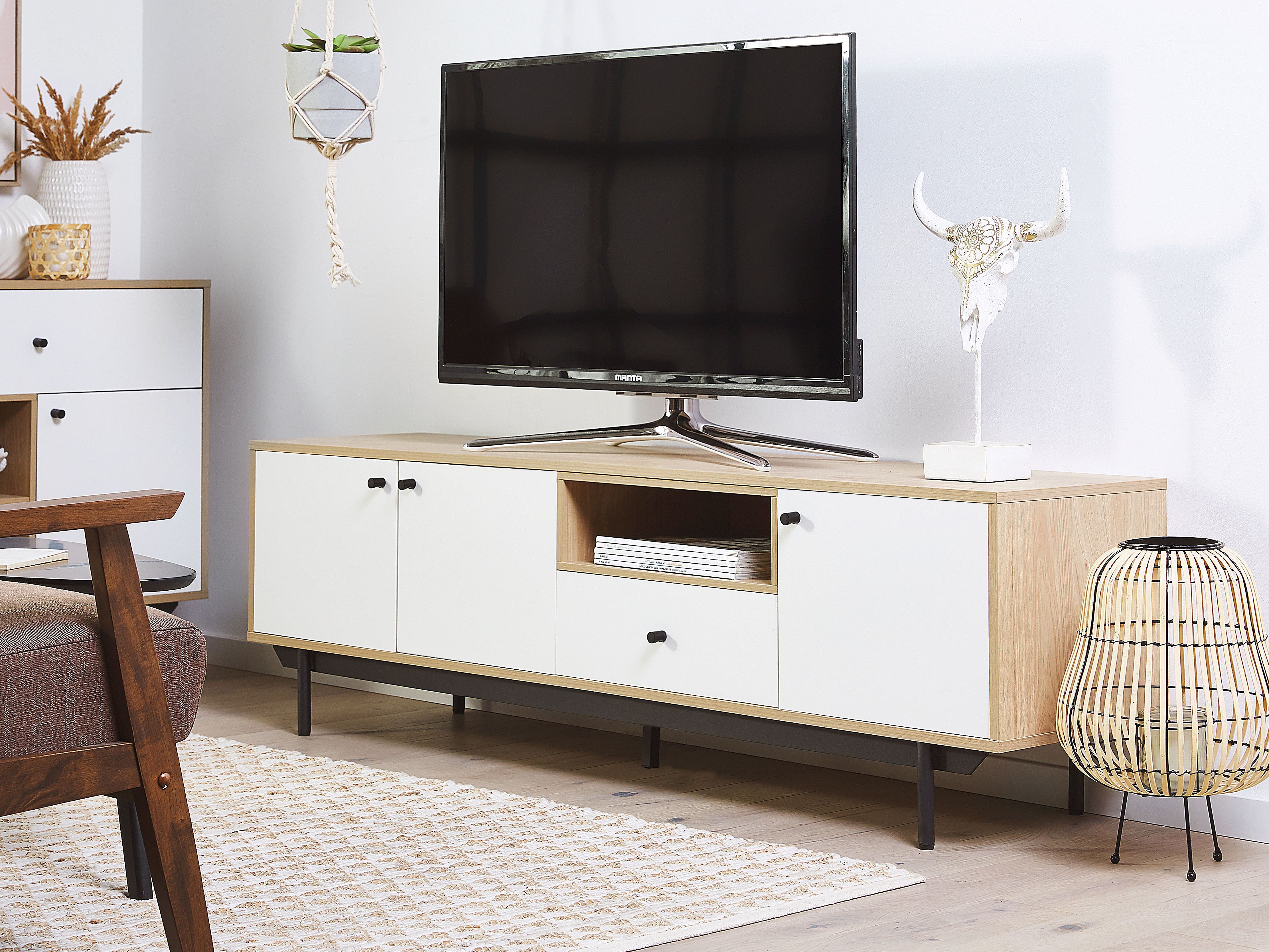 Tv Stand Light Wood
