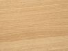 Mesa de comedor madera clara/gris 150 x 90 cm PHOLA_832112