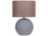 Lampa stołowa ceramiczna szara AREOSO_878718