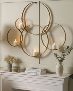 Kynttilänjalka rauta 4 kuppia kulta 80 cm BURU Kynttilänjalka rauta 4 kuppia kulta 80 cm BURU