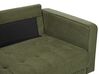 3 Seater Fabric Living Room Set Green NURMO_896074