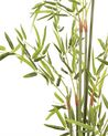 Kunstpflanze im Blumentopf 100 cm biegbare Zweige BAMBUSA VULGARIS_774433