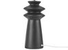 Lampa stołowa ceramiczna czarna MORANT_844125