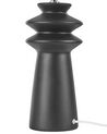 Fekete kerámia asztali lámpa 57 cm MORANT_844125