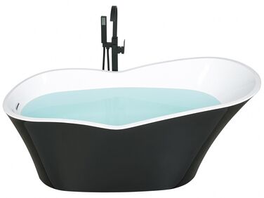 Freestanding Bath 1700 x 800 mm Black DULCINA