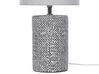 Ceramic Table Lamp Grey IDER_822365
