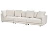 3 Seater Fabric Sofa Off-White SIGTUNA_897689