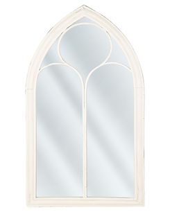 Luonnonvalkoinen seinäpeili 62 x 113 cm TRELLY