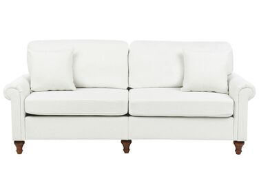 Sofa 3-osobowa biała GINNERUP
