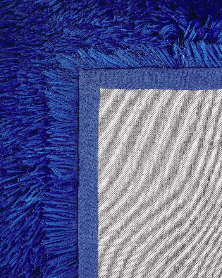 essential - Solveig - Blauw / Wit 160 x 230 cm Katoen Vloerkleed