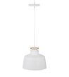 Lampada pendente in alluminio bianco DANUBE_690948