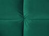 Sofá-cama em veludo verde ASBY_825969