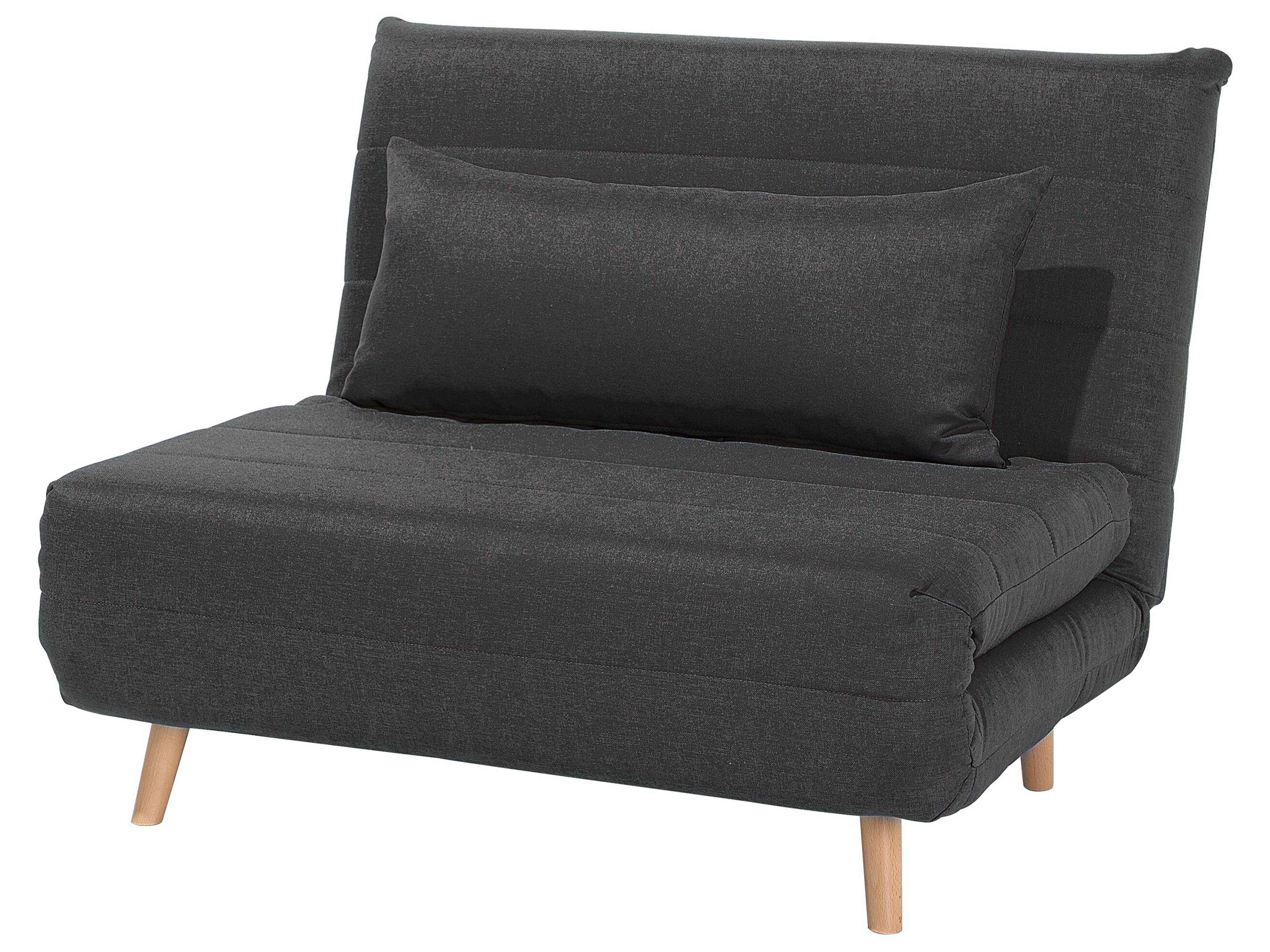 Sofa rozkładana ciemnoszara SETTEN