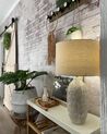 Ceramic Table Lamp Beige SALZA_862179