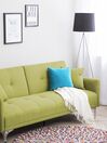 Fabric Sofa Bed Green LUCAN_707326
