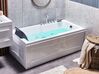 Left Hand Whirlpool Bath with LED 1690 x 810 mm White ARTEMISA_821365