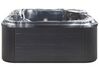 Idromassaggio da esterno LED in acrilico grigio argento e nero 210 x 210 cm TULAROSA_818572
