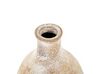 Vaso terracotta beige e bianco 39 cm CYRENA_850405