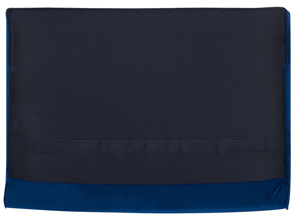 3 Seater Velvet Fabric Sofa Cobalt Blue SOTRA | Beliani.co.uk