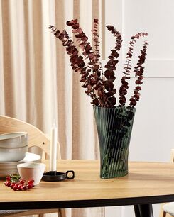 Kukkamaljakko lasi tummanvihreä 26 cm MARPISSA