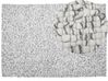 Alfombra de lana gris claro 160 x 230 cm AMDO_718699