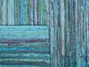 Modrý tkaný bavlněný koberec 160x230 cm MERSIN_482182