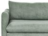 Conjunto de sofás 5 lugares com repousa-pés em tecido verde claro VINTERBRO_906810
