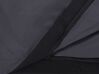 Pouf géant noir XXL 140 x 180 cm FUZZY_807073