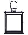 Lampion stalowy 34 cm czarny TENERIFE_825023