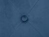 Pouf Samtstoff dunkelblau rund ⌀ 40 cm COROLLA_753720