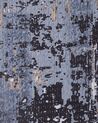 Alfombra blanco/negro/azul/beige 150 x 230 cm KONAKLI_817350