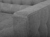Chaise-longue reclinável em tecido cinzento claro ABERDEEN_716054