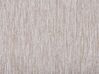 Teppich Baumwolle beige 160 x 230 cm Kurzflor DERINCE_819737