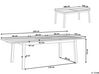 Záhradný rozkladací stôl z akáciového dreva 180/240 x 100 cm svetlé drevo CESANA_797745