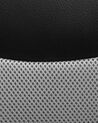 Silla de oficina reclinable de piel sintética negro/gris claro FIGHTER_677386