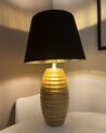 Tafellamp porselein goud EBRO_894436